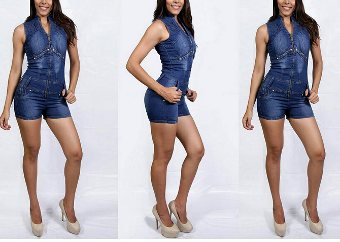 COMBINAISON JEANS ET  ROBE SEXY